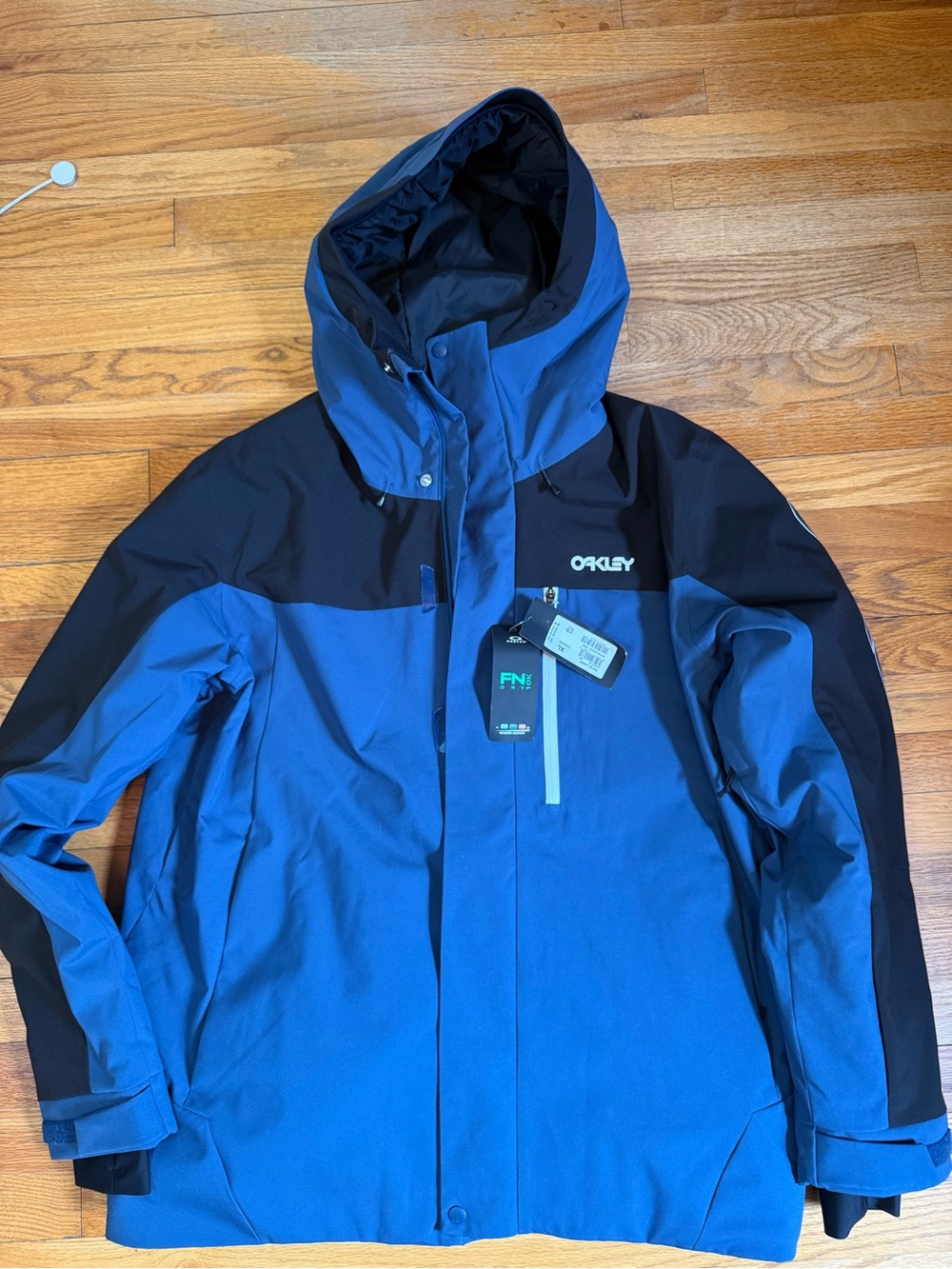 Oakley TNP BZI Hooded Ski Snowboard Jacket Size XL